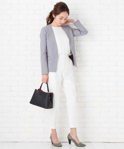 florist(フローリスト)の「【2way】すっきり見えるフェミニンデザインハンドバッグ(ハンドバッグ・レディース・ブラック/ピンク/ブルー/ベージュ/ピンク系その他/ブルー系その他/ホワイト・FREE)」の22枚目の写真