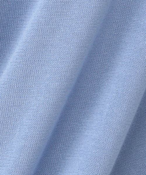 A/C DESIGN BY ALPHA CUBIC（エーシーデザインバイアルファキュービック）の「配色ニットプルオーバー（ニット/セーター・レディース・サックスブルー/グリーン・M size/L size）」の10枚目の写真