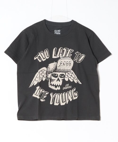 Echo Park Surf Squad（エコパークサーフスクアッド）の「ECHO PARK SURF SQUAD-DIE YOUNG SS TEE エコパークサーフスクアッド ダイヤング Tシャツ（Tシャツ/カットソー・メンズ・その他1/その他2・L/M/S/XL）」の2枚目の写真