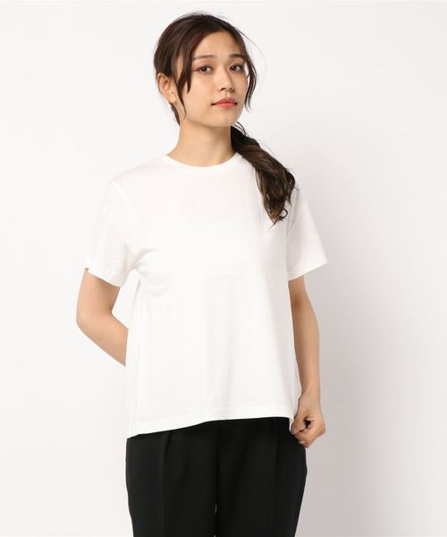 KOBE LETTUCE(コウベレタス)の「バックシャンオープンカットソートップス(Tシャツ/カットソー・レディース・ブラック/オフホワイト/オレンジ系その他・FREE)」の15枚目の写真