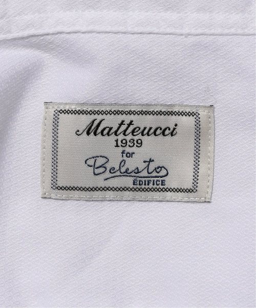 EDIFICE(エディフィス)の「Matteucci / Belesto ホワイトドビー シャツ(シャツ/ブラウス・メンズ・ホワイト・X-SMALL)」の13枚目の写真