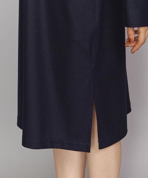 BEAUTY&YOUTH UNITED ARROWS（ビューティーアンドユースユナイテッドアローズ）の「BY スムースシャツワンピース ◆（ワンピース・レディース・ネイビー/オリーブ・SMALL/MEDIUM）」の7枚目の写真