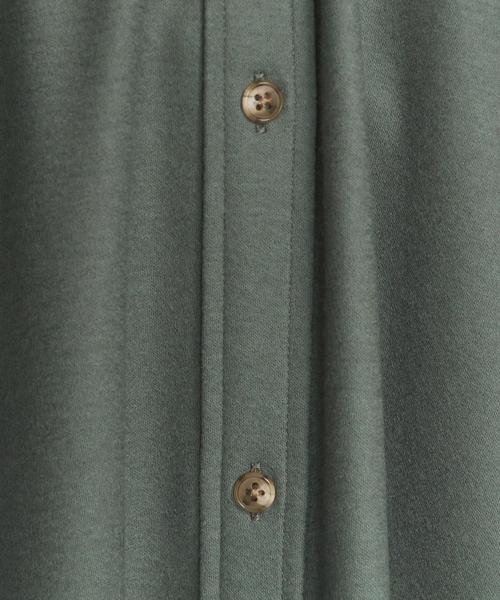 BEAUTY&YOUTH UNITED ARROWS（ビューティーアンドユースユナイテッドアローズ）の「BY スムースシャツワンピース ◆（ワンピース・レディース・ネイビー/オリーブ・SMALL/MEDIUM）」の21枚目の写真