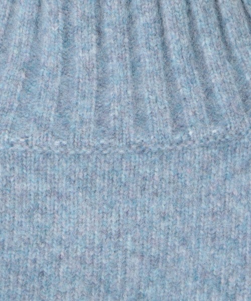 archives（アルシーヴ）の「4者混ワイドネックプルオーバー（ニット/セーター・レディース・チャコールグレー/ベージュ/レッド/オフホワイト/ブルー・MEDIUM）」の9枚目の写真