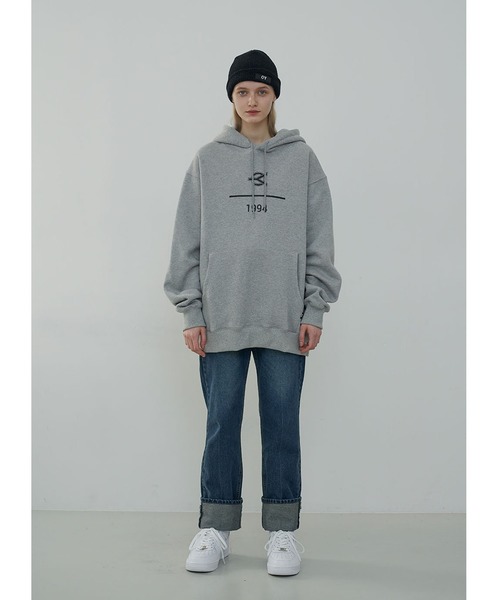 OY（オーワイ）の「ロゴナンバープルオーバーパーカー/フーディー（パーカー・メンズ・ブラック/ホワイト/グレー/ベージュ/ダークブルー・2/1）」の13枚目の写真