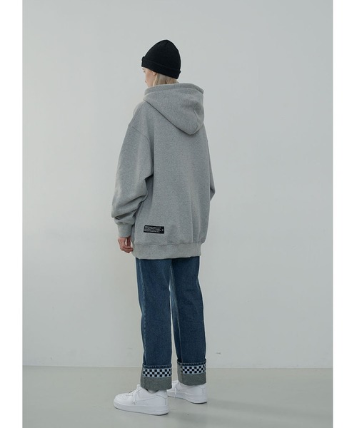 OY（オーワイ）の「ロゴナンバープルオーバーパーカー/フーディー（パーカー・メンズ・ブラック/ホワイト/グレー/ベージュ/ダークブルー・2/1）」の15枚目の写真