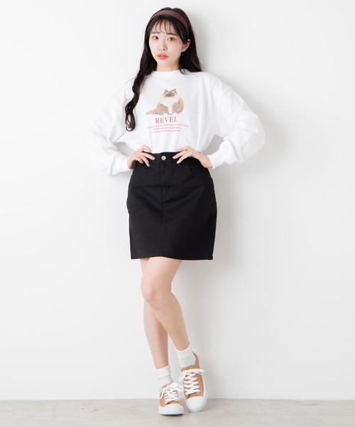 WEGO（ウィゴー）の「WEGO/リアリティアニマルビッグシルエットスウェット（スウェット・レディース・その他1/その他2/その他3・FREE）」の4枚目の写真