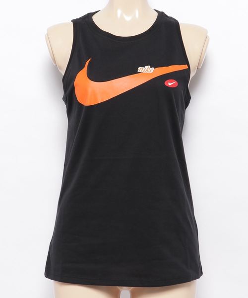 NIKE(ナイキ)の「ナイキ NIKE Dri-FIT ウィメンズ グラフィック トレーニングタンクトップ(タンクトップ・レディース・ホワイト/ブラック・L/S/M)」の9枚目の写真