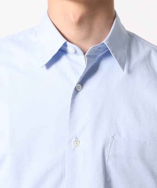 ADAM ET ROPE'(アダムエロペ)の「〈汗染み防止〉スタンダードシャツ/ON・OFF兼用(シャツ/ブラウス・メンズ・ホワイト/サックスブルー/ブルー系その他4・LL/S/M/L)」の13枚目の写真