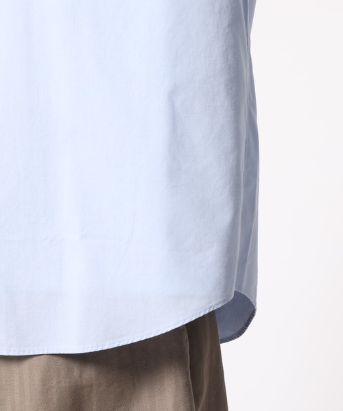 ADAM ET ROPE'(アダムエロペ)の「〈汗染み防止〉スタンダードシャツ/ON・OFF兼用(シャツ/ブラウス・メンズ・ホワイト/サックスブルー/ブルー系その他4・LL/S/M/L)」の9枚目の写真