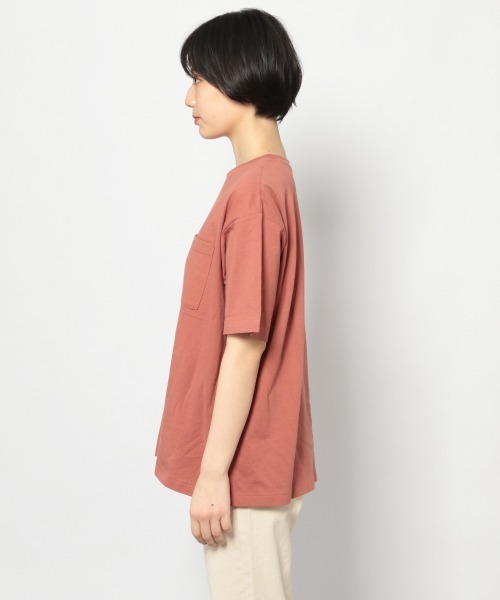 PAGEBOY（ページボーイ）の「プチロゴポケットBIGTEE（Tシャツ/カットソー・レディース・ブラック/オフホワイト/テラコッタ・FREE）」の12枚目の写真