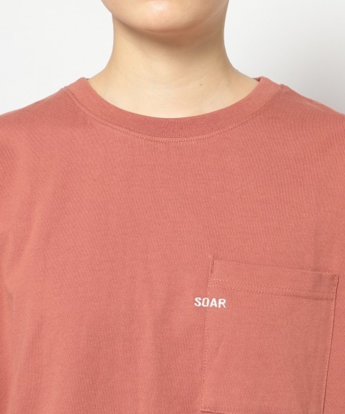 PAGEBOY（ページボーイ）の「プチロゴポケットBIGTEE（Tシャツ/カットソー・レディース・ブラック/オフホワイト/テラコッタ・FREE）」の16枚目の写真