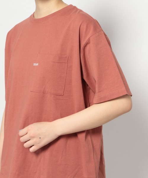 PAGEBOY（ページボーイ）の「プチロゴポケットBIGTEE（Tシャツ/カットソー・レディース・ブラック/オフホワイト/テラコッタ・FREE）」の11枚目の写真