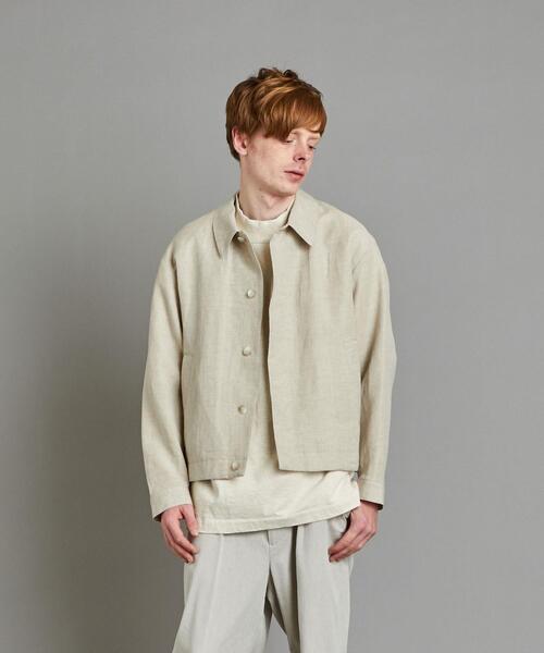 Steven Alan(スティーブンアラン)の「<STILL BY HAND> W/L SHORT BLOUSON/ブルゾン □□(ブルゾン・メンズ・ナチュラル/ダークグレー・48/46)」の2枚目の写真