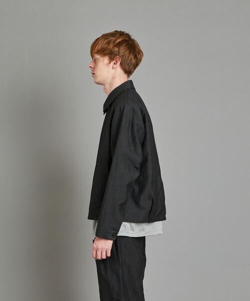 Steven Alan(スティーブンアラン)の「<STILL BY HAND> W/L SHORT BLOUSON/ブルゾン □□(ブルゾン・メンズ・ナチュラル/ダークグレー・48/46)」の4枚目の写真