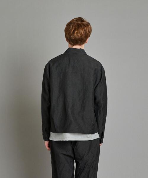 Steven Alan(スティーブンアラン)の「<STILL BY HAND> W/L SHORT BLOUSON/ブルゾン □□(ブルゾン・メンズ・ナチュラル/ダークグレー・48/46)」の5枚目の写真
