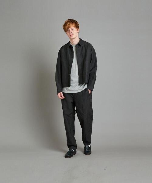 Steven Alan(スティーブンアラン)の「<STILL BY HAND> W/L SHORT BLOUSON/ブルゾン □□(ブルゾン・メンズ・ナチュラル/ダークグレー・48/46)」の8枚目の写真