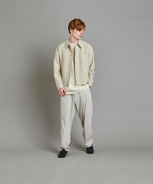 Steven Alan(スティーブンアラン)の「<STILL BY HAND> W/L SHORT BLOUSON/ブルゾン □□(ブルゾン・メンズ・ナチュラル/ダークグレー・48/46)」の9枚目の写真