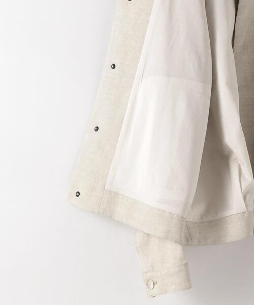 Steven Alan(スティーブンアラン)の「<STILL BY HAND> W/L SHORT BLOUSON/ブルゾン □□(ブルゾン・メンズ・ナチュラル/ダークグレー・48/46)」の15枚目の写真