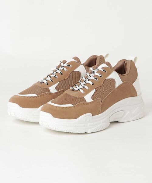 AAA+（サンエープラス）の「AAA+ ダッドスニーカー ハイテクスニーカー（スニーカー・メンズ・ブラック×グレー/ベージュ/ホワイト/ブラック×ブラック/ブラック・37/36/43/41/39/40/35/44/42/38）」の12枚目の写真