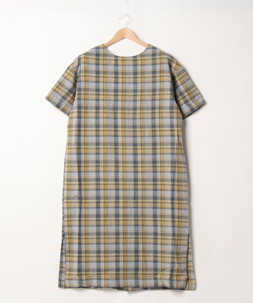 セール リネン混3wayバックボタンスクエア半袖ワンピース ワンピース Craft Standard Boutique クラフトスタンダードブティック のファッション通販 Zozotown