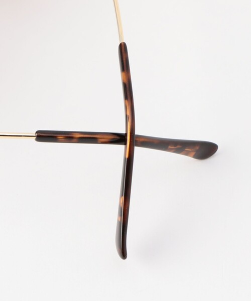 NOLLEY’S（ノーリーズ）の「コンビフレームサングラス（サングラス・レディース・ブラウン系その他3/ブラック・FREE）」の7枚目の写真