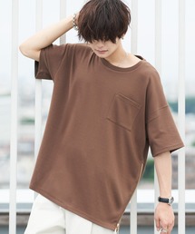 anown | WリングジップポンチビッグT【ファッションインフルエンサー KEI×anown 限定コラボ】(Tシャツ/カットソー)