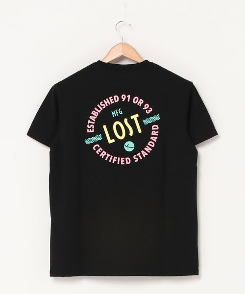 lost(ロスト)の「ロスト WAVE CLUB L20SM-A 半袖Tシャツ(Tシャツ/カットソー・レディース・ホワイト/ブラック/パープル・M/L/XL)」の5枚目の写真