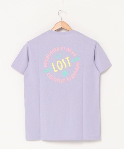 lost(ロスト)の「ロスト WAVE CLUB L20SM-A 半袖Tシャツ(Tシャツ/カットソー・レディース・ホワイト/ブラック/パープル・M/L/XL)」の6枚目の写真