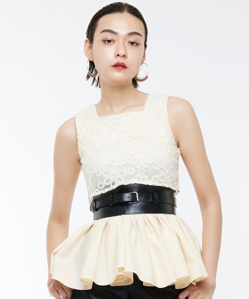 Narcissus（ナルシス）の「【Narcissus】コルセットベルト（ベルト・レディース・ブラック・FREE）」の3枚目の写真