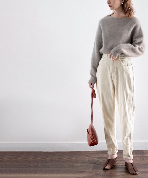 classicalelf（クラシカルエルフ）の「バルーンテーパード無地パンツ(フルレングス)（その他パンツ・レディース・ベージュ/アイボリー/モカ/チャコール・SMALL/MEDIUM/LARGE/X-LARGE）」の17枚目の写真