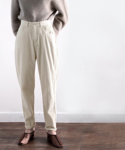 classicalelf（クラシカルエルフ）の「バルーンテーパード無地パンツ(フルレングス)（その他パンツ・レディース・ベージュ/アイボリー/モカ/チャコール・SMALL/MEDIUM/LARGE/X-LARGE）」の18枚目の写真