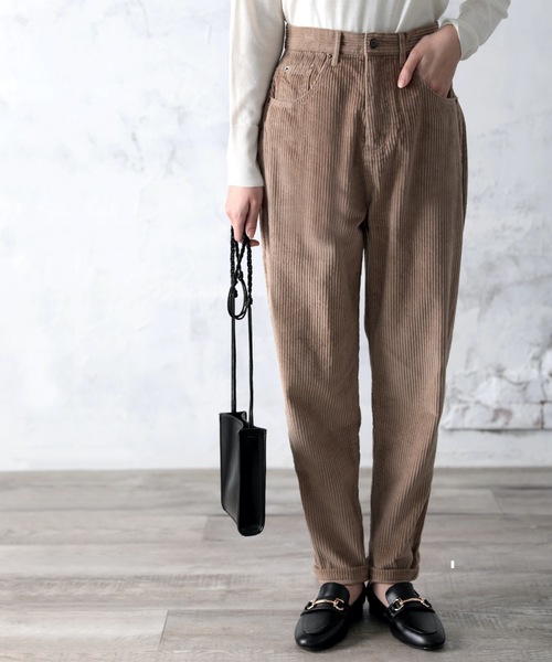 classicalelf（クラシカルエルフ）の「バルーンテーパード無地パンツ(フルレングス)（その他パンツ・レディース・ベージュ/アイボリー/モカ/チャコール・SMALL/MEDIUM/LARGE/X-LARGE）」の7枚目の写真