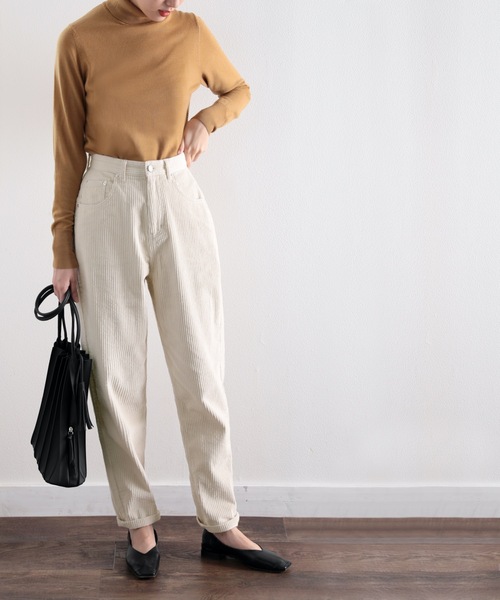 classicalelf（クラシカルエルフ）の「バルーンテーパード無地パンツ(フルレングス)（その他パンツ・レディース・ベージュ/アイボリー/モカ/チャコール・SMALL/MEDIUM/LARGE/X-LARGE）」の12枚目の写真