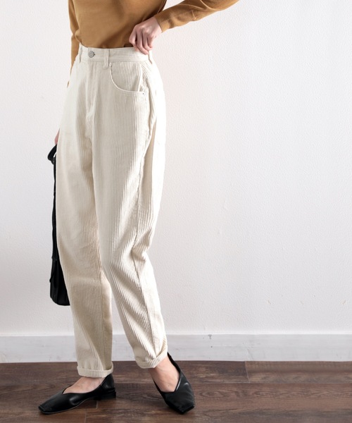 classicalelf（クラシカルエルフ）の「バルーンテーパード無地パンツ(フルレングス)（その他パンツ・レディース・ベージュ/アイボリー/モカ/チャコール・SMALL/MEDIUM/LARGE/X-LARGE）」の14枚目の写真