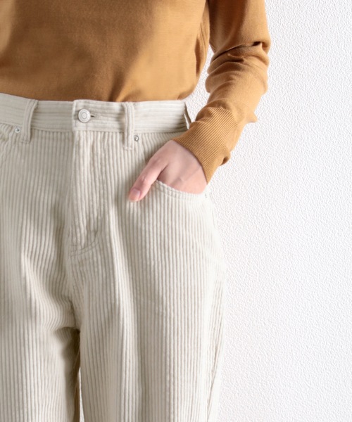 classicalelf（クラシカルエルフ）の「バルーンテーパード無地パンツ(フルレングス)（その他パンツ・レディース・ベージュ/アイボリー/モカ/チャコール・SMALL/MEDIUM/LARGE/X-LARGE）」の13枚目の写真