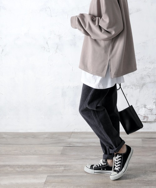 classicalelf（クラシカルエルフ）の「バルーンテーパード無地パンツ(フルレングス)（その他パンツ・レディース・ベージュ/アイボリー/モカ/チャコール・SMALL/MEDIUM/LARGE/X-LARGE）」の22枚目の写真