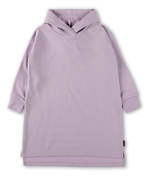 BRANSHES(ブランシェス)の「【WEB限定】パーカーワンピース(ワンピース・キッズ・ラベンダー/ライトベージュ/チャコールグレー/ブラウン・100cm/130cm/150cm/110cm/120cm/140cm)」の4枚目の写真