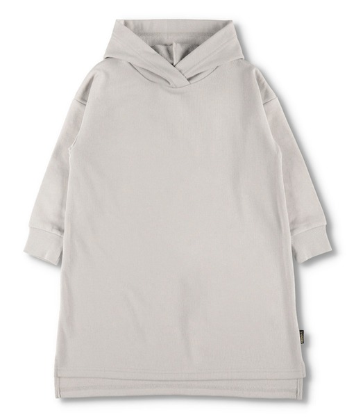 BRANSHES(ブランシェス)の「【WEB限定】パーカーワンピース(ワンピース・キッズ・ラベンダー/ライトベージュ/チャコールグレー/ブラウン・100cm/130cm/150cm/110cm/120cm/140cm)」の3枚目の写真