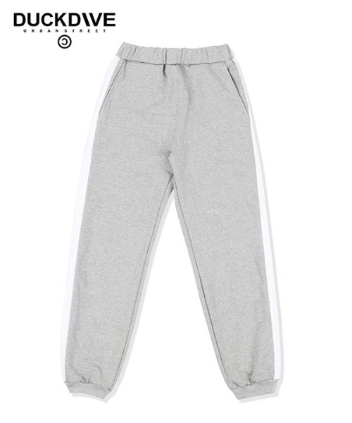 DUCKDIVE(ダックダイブ)の「【DUCKDIVE 】MIX MA-1 PANTS / ミックスMA-1パンツ(スウェットパンツ・メンズ・ホワイト/ブラック/グレー/カーキ・MEDIUM/LARGE)」の8枚目の写真