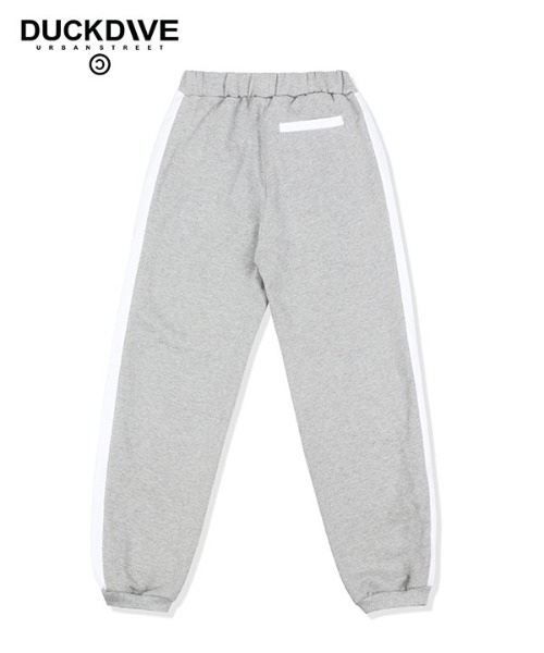 DUCKDIVE(ダックダイブ)の「【DUCKDIVE 】MIX MA-1 PANTS / ミックスMA-1パンツ(スウェットパンツ・メンズ・ホワイト/ブラック/グレー/カーキ・MEDIUM/LARGE)」の9枚目の写真