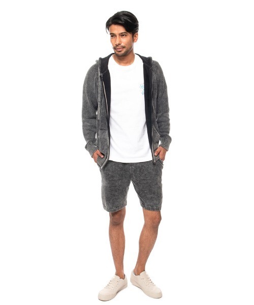 BILLABONG(ビラボン)の「BILLABONG メンズ 【CHILLWEAR】 FABRIC セットアップショーツ【2021年春夏モデル】/ビラボン ボトムス ショーツ ルームウェア(その他パンツ・メンズ・グレー/ネイビー・MEDIUM/LARGE)」の5枚目の写真