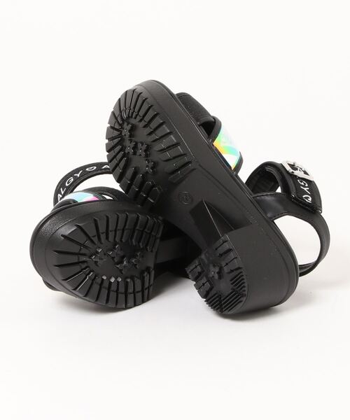 algy（アルジー）の「【ALGY】ロゴ入りクロスベルトヒールサンダル（サンダル・キッズ・ブラック/イエロー/ピンク/ホワイト・20.0cm/21.0cm/22.0cm/19.0cm/23.0cm）」の6枚目の写真