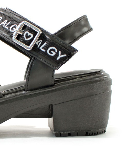 algy（アルジー）の「【ALGY】ロゴ入りクロスベルトヒールサンダル（サンダル・キッズ・ブラック/イエロー/ピンク/ホワイト・20.0cm/21.0cm/22.0cm/19.0cm/23.0cm）」の11枚目の写真