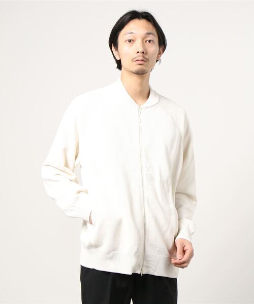 トップス Y-3 CLASSIC KNIT FULLZIP SWEATER Y-3（ワイスリー）の「M CL KNIT FULL-ZIP SWEATER（ニット