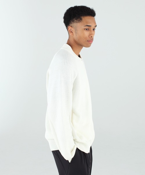 トップス Y-3 CLASSIC KNIT FULLZIP SWEATER Y-3（ワイスリー）の「M CL KNIT FULL-ZIP SWEATER（ニット