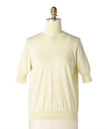 Drawer（ドゥロワー）の「Drawer 18Gコットンシルクタートルショート