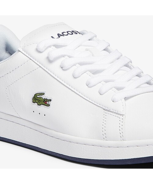 LACOSTE(ラコステ)の「メンズ CARNABY EVO 0721 2(スニーカー・メンズ・ホワイト×グリーン/ホワイト×ネイビー・25.5cm/26.5cm/28.5cm/25.0cm/26.0cm/27.0cm/28.0cm)」の3枚目の写真