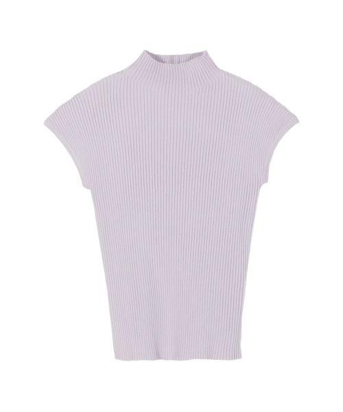 Julia Boutique（ジュリアブティック）の「ハイネックリブニットトップス・カットソー/21001（ニット/セーター・レディース・ホワイト/ブラック/ベージュ/パープル/イエロー/グリーン系その他・ONE）」の9枚目の写真