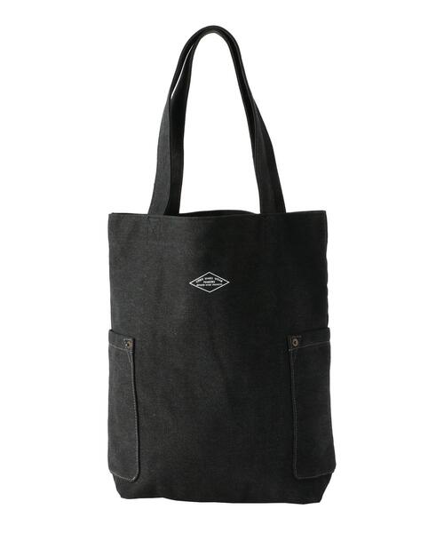 coen（コーエン）の「キャンバスロゴトートバッグ（トートバッグ・メンズ・オフホワイト/ブラック・FREE）」の8枚目の写真